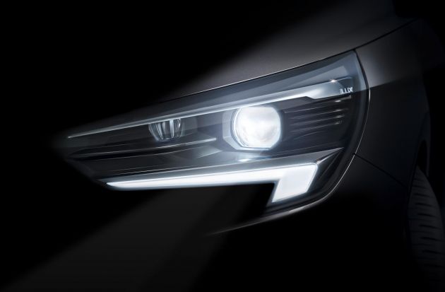 2019 Opel Corsa teased with matrix LED headlights