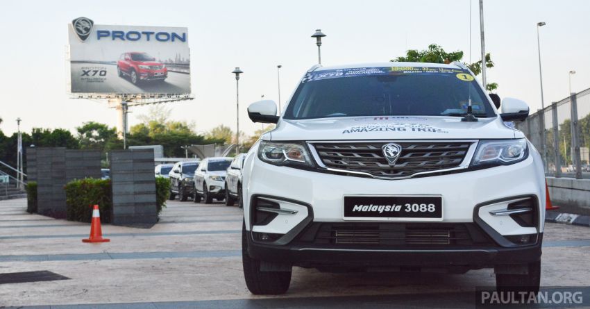 Proton X70 owners embark on 13,000-km, 33-day road trip to visit Geely’s headquarters in Hangzhou, China 925985