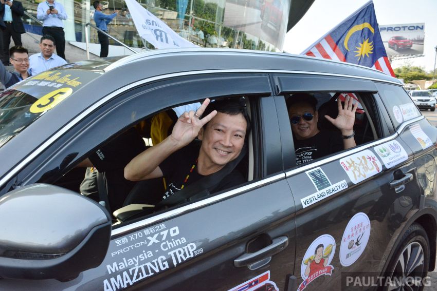 Pemilik Proton X70 mulakan perjalanan 13,000 km ke Hangzhou – rentas 4 negara, 13 kota dalam 33 hari 926073