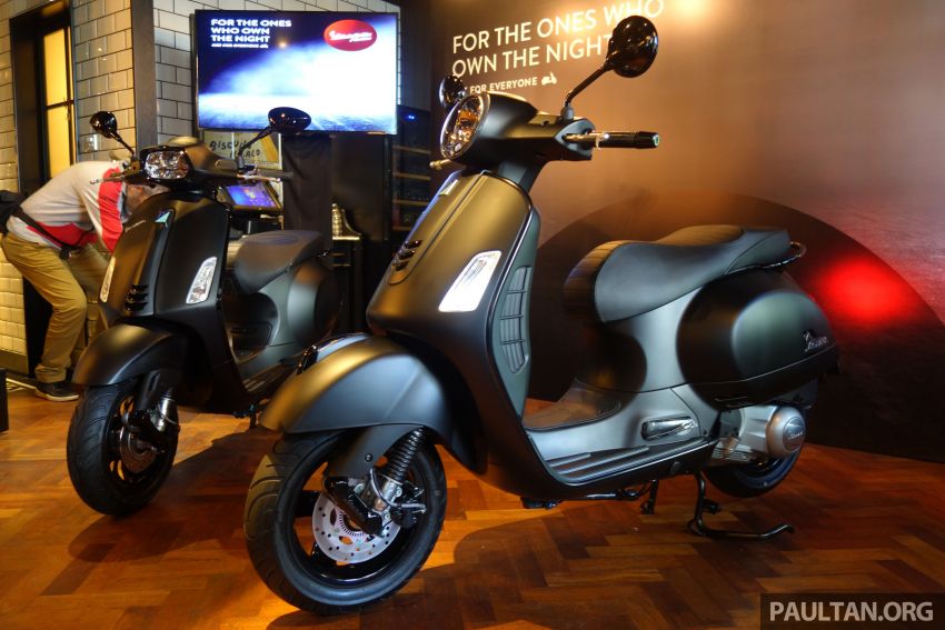 2019 Vespa Notte Edition for GTS Super 300 ABS and Sprint 150 i-GET ABS launched – from RM17,700 921910