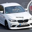 F87 BMW M2 CS with 445 hp, manual gearbox due?