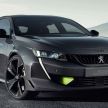 508 Peugeot Sport Engineered Concept shown ahead of Geneva debut – electric AWD, 0-100 km/h in 4.3s!