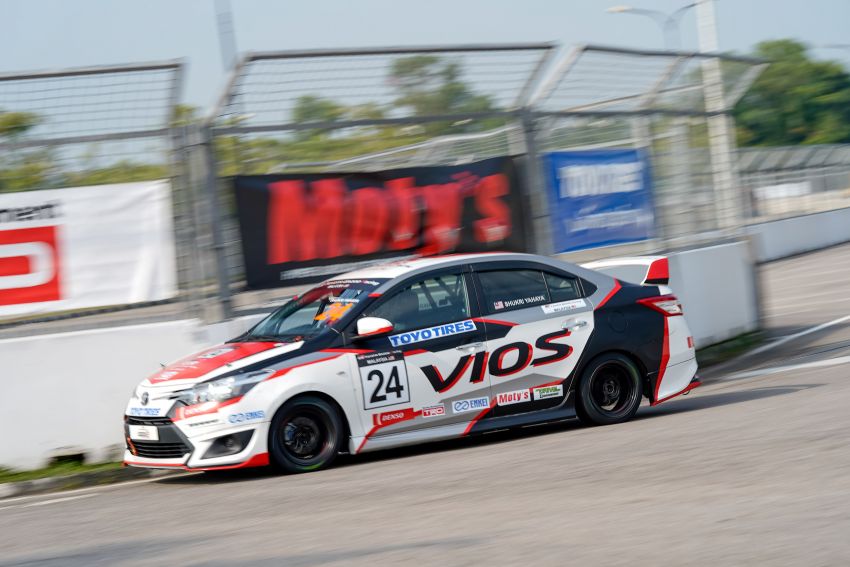 Toyota Gazoo Racing Festival Vios Challenge 2019 pusingan ketiga – hari pertama penuh dengan drama 924895