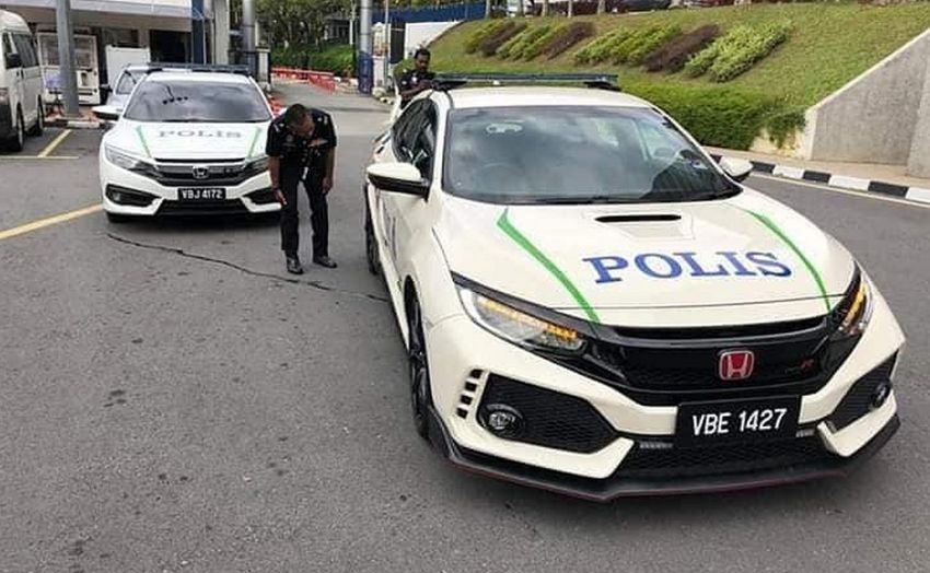FK8 Honda Civic Type R being evaluated for Malaysian police use – the new ‘Helang Lebuhraya PDRM’? 923916
