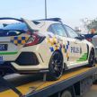 FK8 Honda Civic Type R being evaluated for Malaysian police use – the new ‘Helang Lebuhraya PDRM’?
