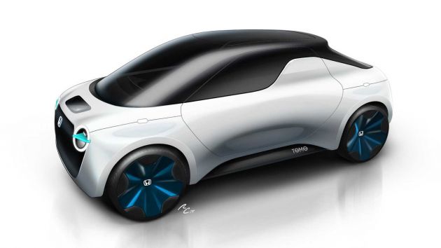 Honda Tomo Concept – coupe-pick-up EV for Geneva