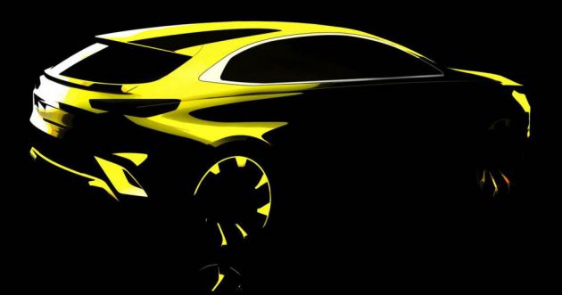 Kia XCeed sketch revealed – possible debut at Geneva