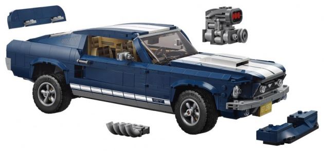 Ford Mustang 1967 dalam versi Lego Creator Expert