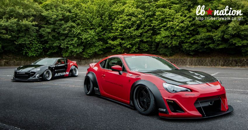 Toyota 86 and Subaru BRZ get the Liberty Walk touch 922329