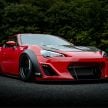 Toyota 86 and Subaru BRZ get the Liberty Walk touch