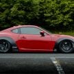 Toyota 86 and Subaru BRZ get the Liberty Walk touch