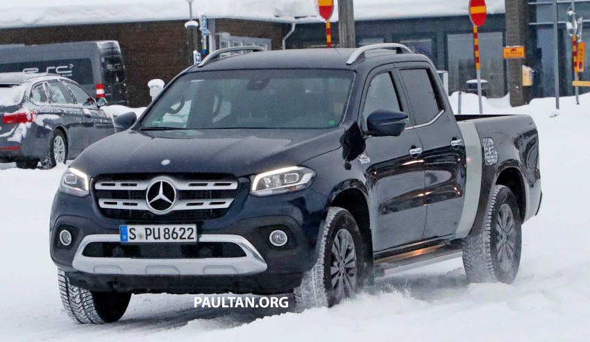 SPYSHOTS: Mercedes-Benz X-Class with longer tray 922353