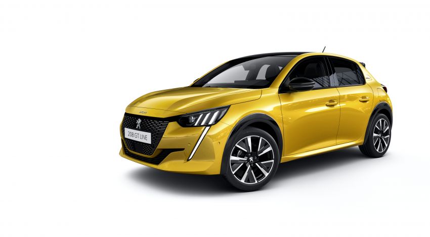 2019 Peugeot 208 unveiled with 340 km electric model 925560