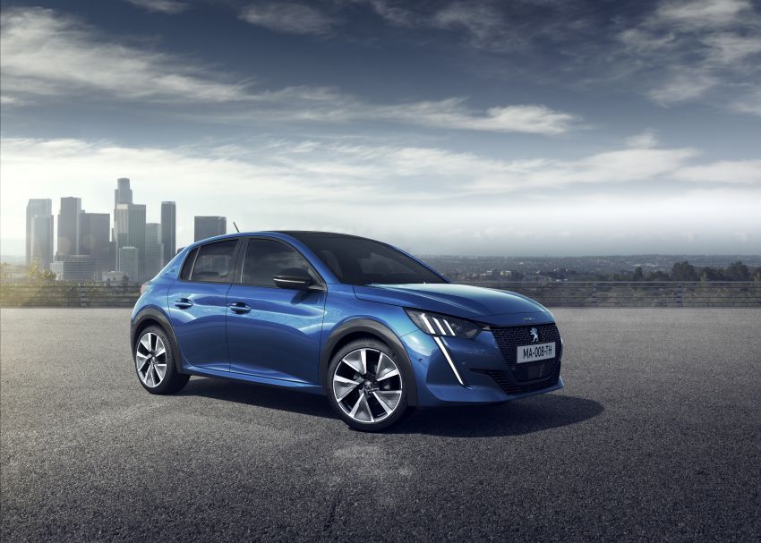 2019 Peugeot 208 unveiled with 340 km electric model 925570