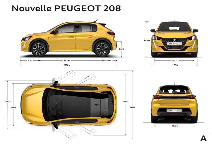Peugeot 208 2019 hadir dengan model elektrik 340 km 925934