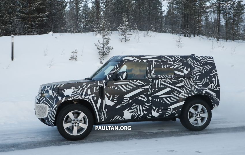 2019 Land Rover Defender interior mock-up revealed? 922406