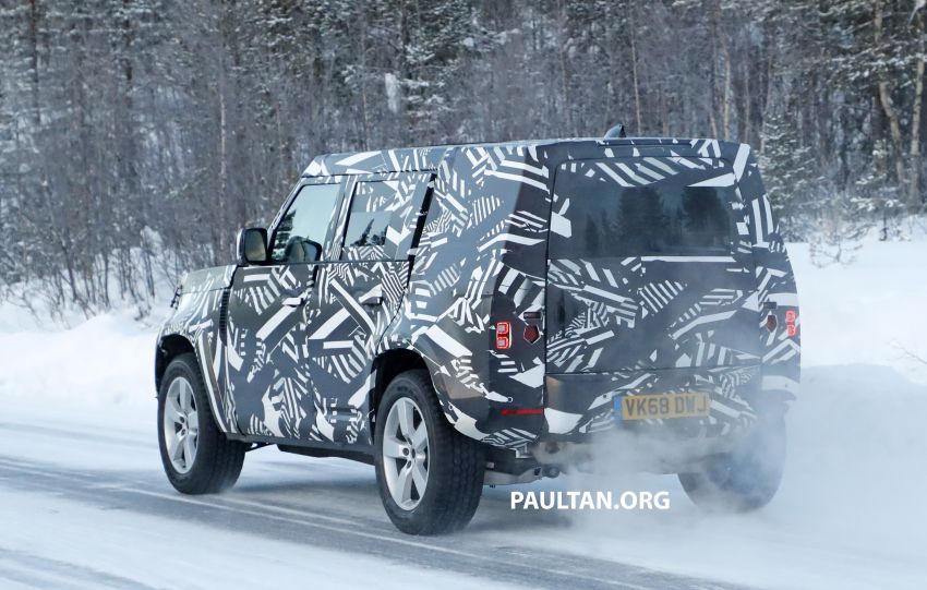 2019 Land Rover Defender interior mock-up revealed? 922410