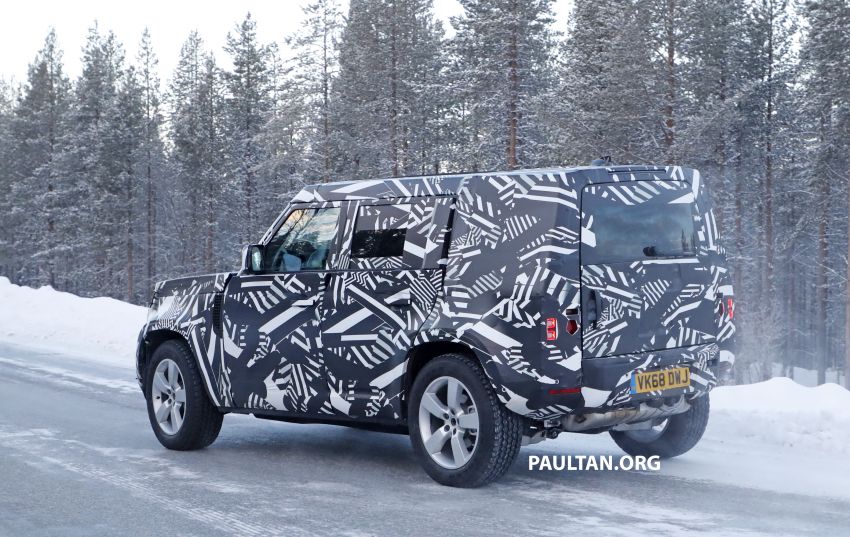 2019 Land Rover Defender interior mock-up revealed? 922398