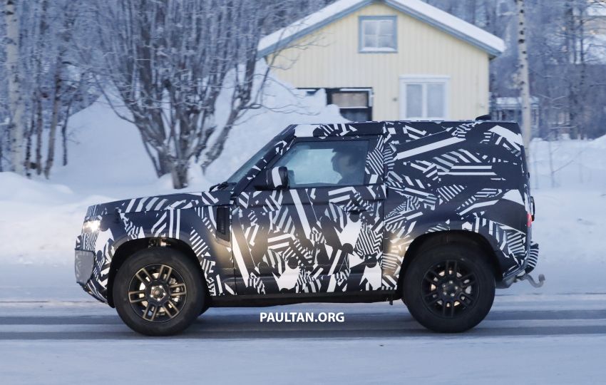 2019 Land Rover Defender interior mock-up revealed? 922414
