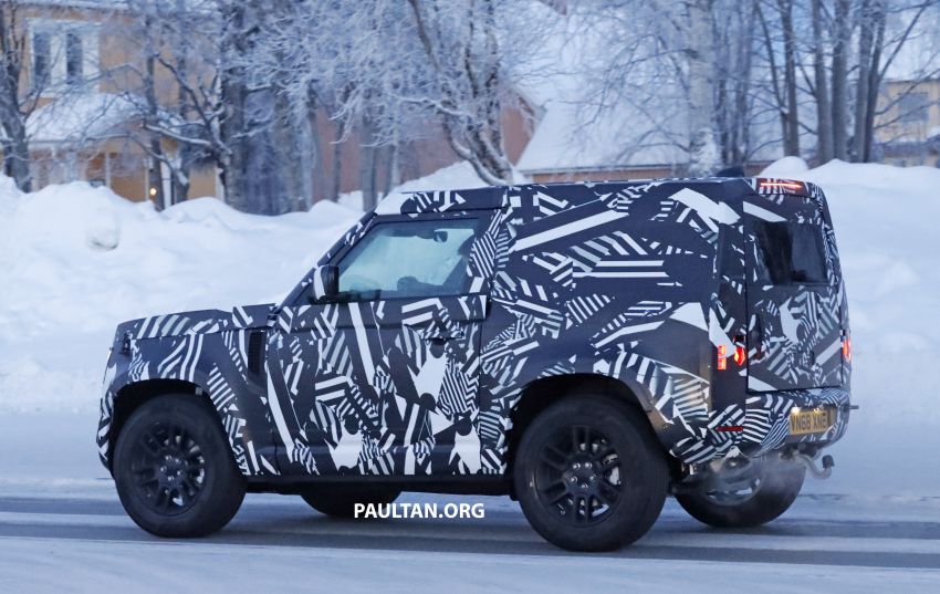 2019 Land Rover Defender interior mock-up revealed? 922415