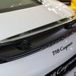 Porsche 718 Cayman SportDesign – 15 units, RM625k