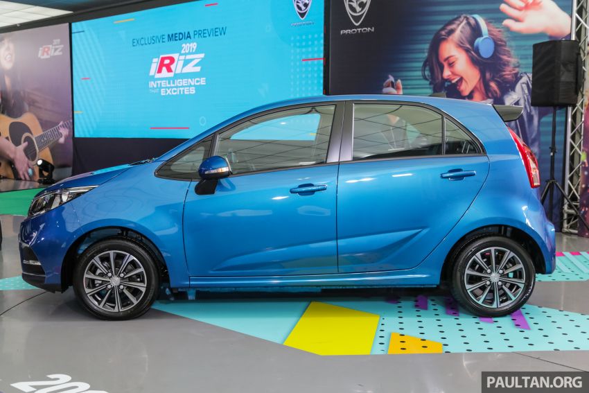 Proton Iriz facelift 2019 – 5 varian ditawarkan; enjin 1.3L dan 1.6L; yuran tempahan RM9.90 dari 1-22 Mac 927787