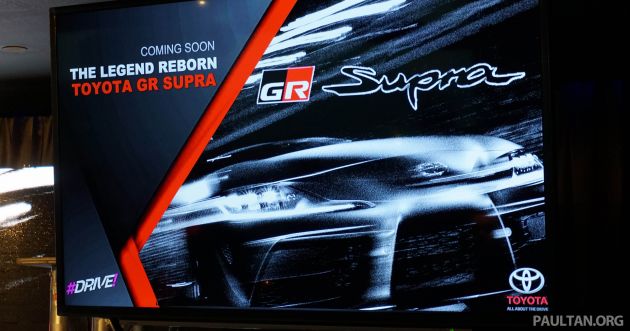 Toyota GR Supra  bakal dilancarkan di Malaysia