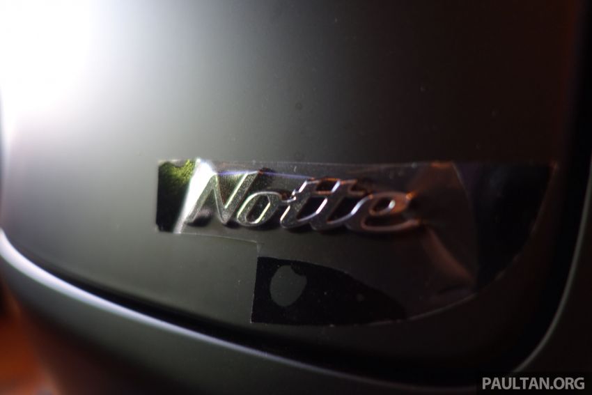 Vespa Notte Edition untuk dua model pasaran Malaysia 921828