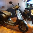 Vespa Notte Edition untuk dua model pasaran Malaysia