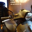 Vespa Notte Edition untuk dua model pasaran Malaysia