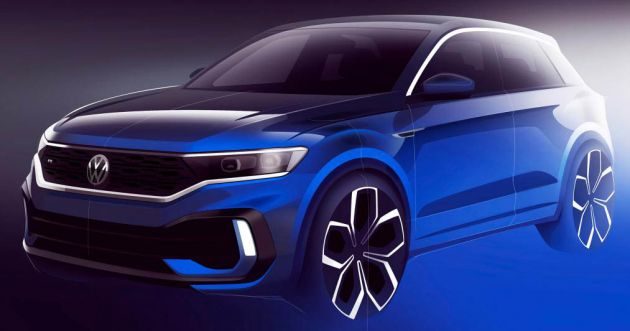 Volkswagen T-Roc R teased ahead of debut in Geneva