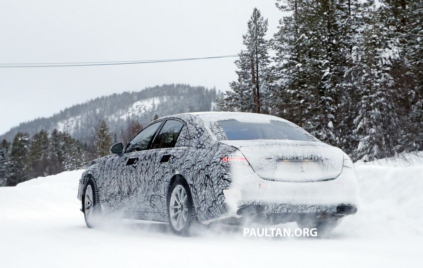 SPYSHOTS: W223 Mercedes-Benz S-Class spotted testing again – interior reveals large touchscreen 922685