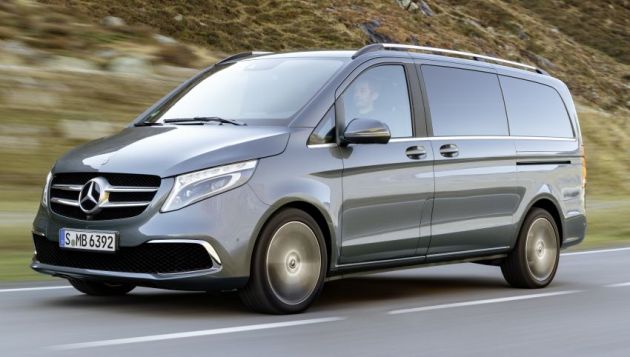 Mercedes-Benz V-Class W447 2019 dapat enjin baru