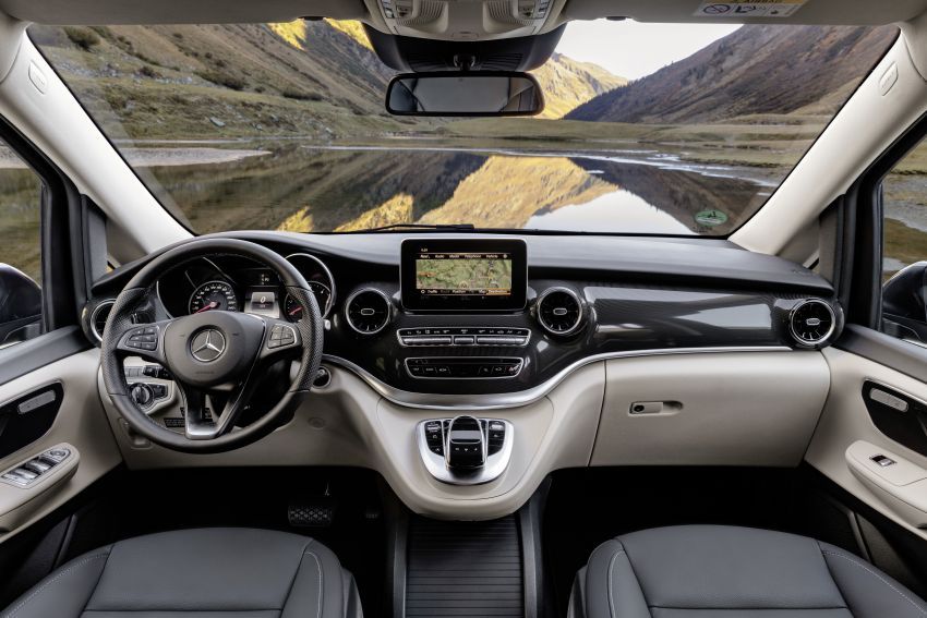 Mercedes-Benz V-Class W447 2019 dapat enjin baru 919296