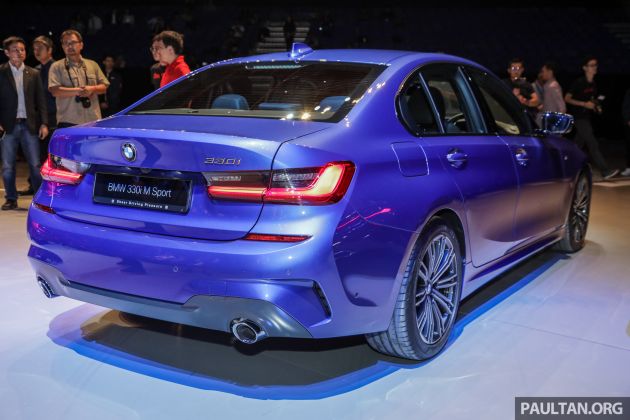 BMW 3 Series G20 dilancarkan di M’sia – 330i M Sport, 2.0L TwinPower, 258 hp/400 Nm, harga RM328,800