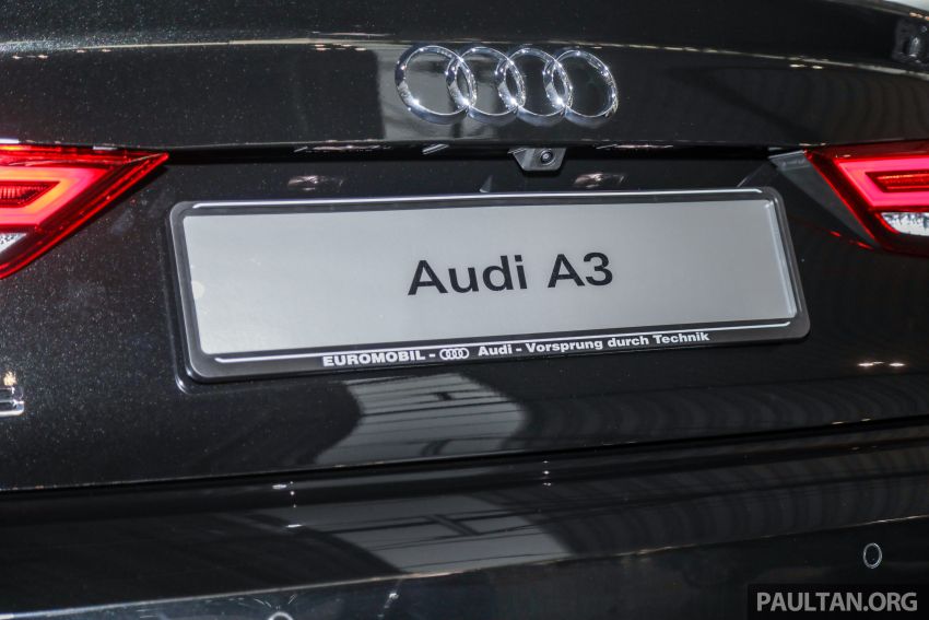 Audi A3 Sedan 1.4 TFSI <em>facelift</em> kini di Malaysia – hanya satu varian, 150 HP/250 Nm, harga RM239,900 938553