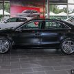 Audi A3 Sedan 1.4 TFSI <em>facelift</em> kini di Malaysia – hanya satu varian, 150 HP/250 Nm, harga RM239,900