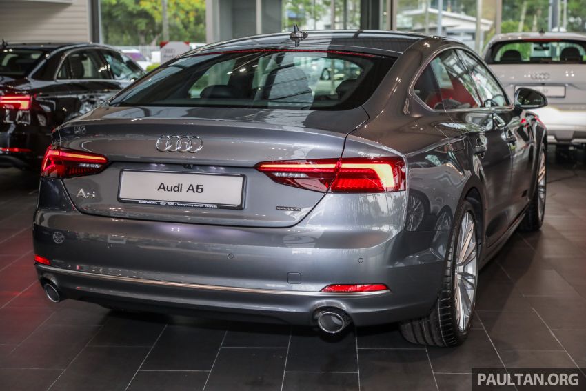 F5 Audi A5 Sportback sport 2.0 TFSI quattro previewed in Malaysia – 252 hp, 370 Nm, priced at RM339,900 938377
