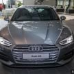 Audi A3 Sedan, A5 Sportback mula dijual di Malaysia