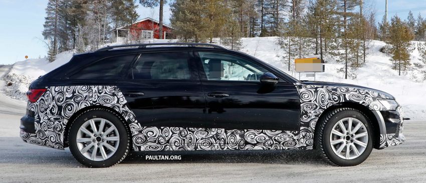 SPYSHOTS: Audi A6 allroad in production clothes 934019