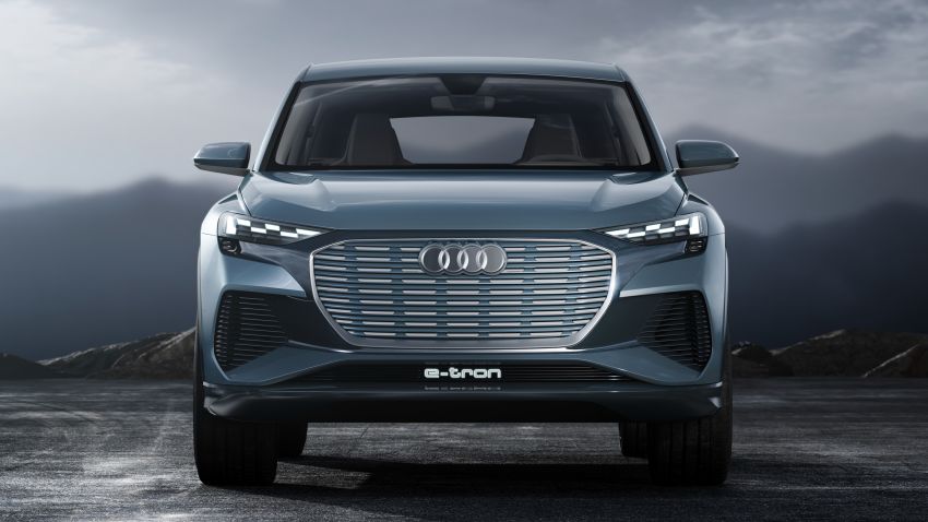 Audi Q4 e-tron concept debuts – 450 km driving range! 933174