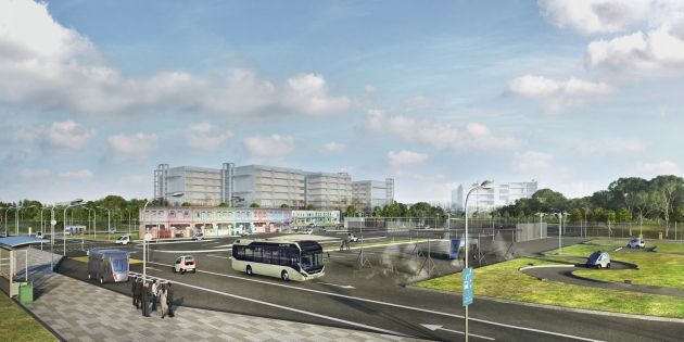 Volvo unveils autonomous bus for testing in Singapore