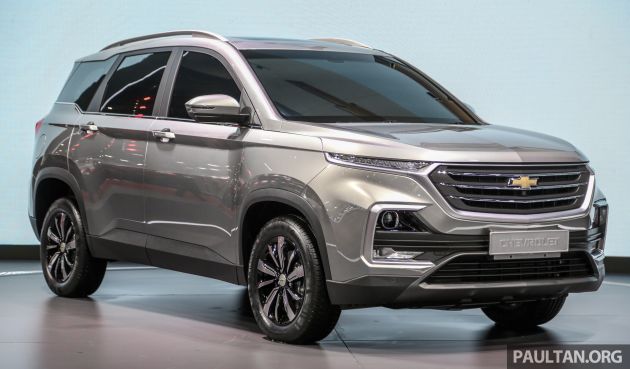 Bangkok 2019: Chevrolet Captiva baru – dijenamakan semula daripada Baojun 350 dan Wuling Almaz