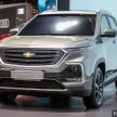 Chevrolet rancang memperkenalkan tiga SUV baharu untuk Thailand, Captiva akan mendahului produksi