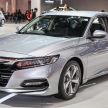2019 Honda Accord Thai prices confirmed: RM194k for Turbo EL, RM216k for Hybrid, RM237k for Hybrid Tech