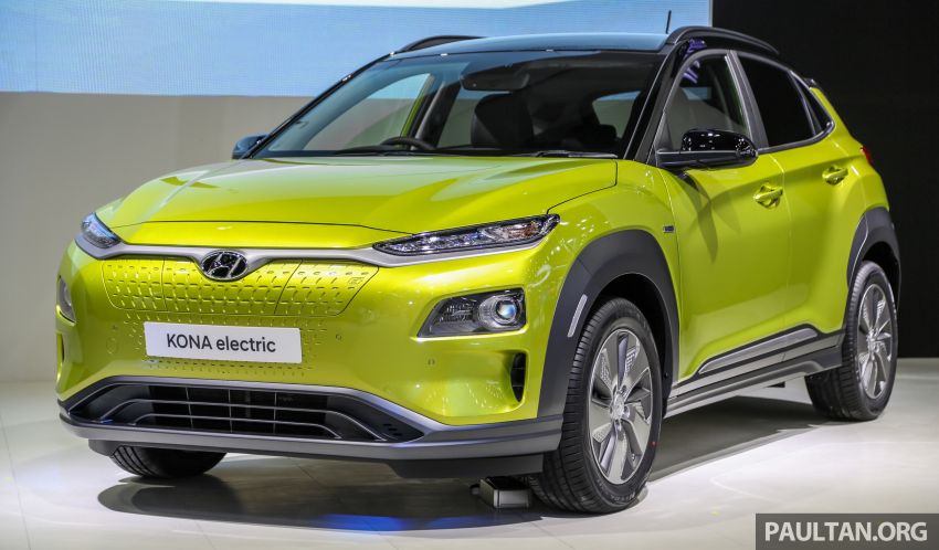 Bangkok 2019: Hyundai Kona Electric dilancarkan di Thailand – bateri 39.2 atau 64 kWh, dari RM237k 940667