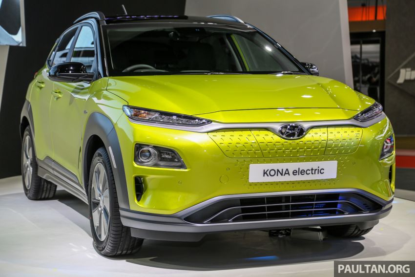 Bangkok 2019: Hyundai Kona Electric dilancarkan di Thailand – bateri 39.2 atau 64 kWh, dari RM237k 940668