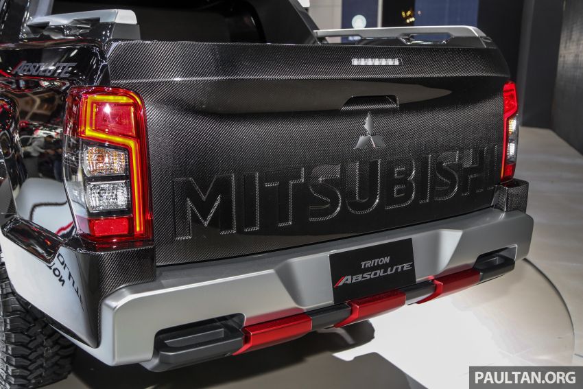 Bangkok 2019: Mitsubishi Triton Absolute – trak pikap konsep yang lebih garang, penuh panel gentian karbon 939248