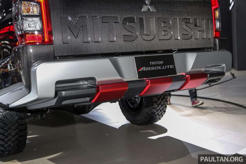 Bangkok 2019: Mitsubishi Triton Absolute – trak pikap konsep yang lebih garang, penuh panel gentian karbon 939247