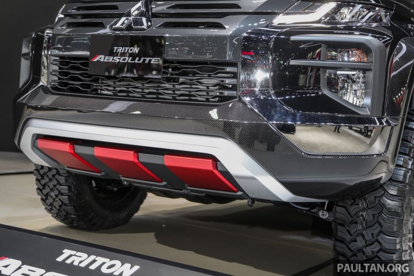 Bangkok 2019: Mitsubishi Triton Absolute – trak pikap konsep yang lebih garang, penuh panel gentian karbon 939255